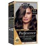 Фарба для волосся L'oreal Paris Preference Core 3 Бразилія темно-каштановий