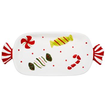 Блюдо Bona Di в форме конфеты 31,2х13,3х2,9см - купить, цены на WINETIME - фото 1