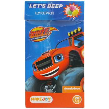 Конфеты Make Joy Lets Beep 28г - купить, цены на Эпицентр FOOD - фото 1