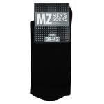 MZ Sport High Terry Ribbed Men's Socks s.39-42 Black