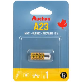 Auchan Standard Battery A23 1pc - buy, prices for Auchan - photo 1