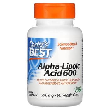 Doctor's Best Alpha-Lipoic Acid 600mg 60 capsules