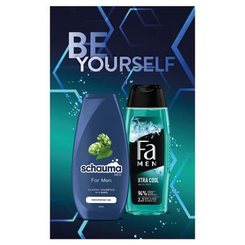 Schauma Men Shampoo 250ml + Fa Men Cool Shower Gel 250ml Gift Set - buy, prices for METRO - photo 5