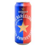 Пиво Estrella Damm Barcelona світле 4,6% 0,5л