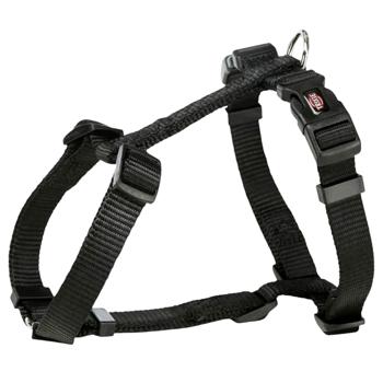 Trixie Premium H-Harness for Dogs 52-72cm/20mm Black