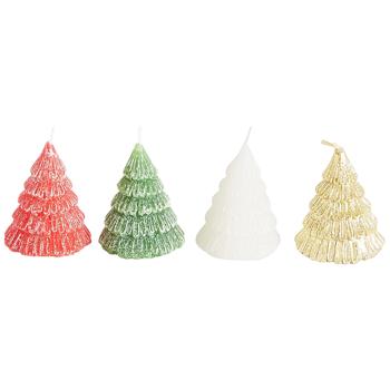 Actuel Christmas tree Candle 5cm in assortment - buy, prices for Auchan - photo 1