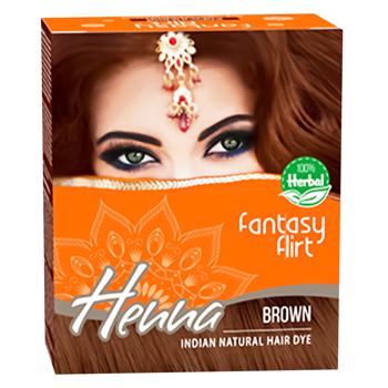 Fantasy Flirt Brown Henna for Hair - buy, prices for Supermarket "Kharkiv" - photo 1