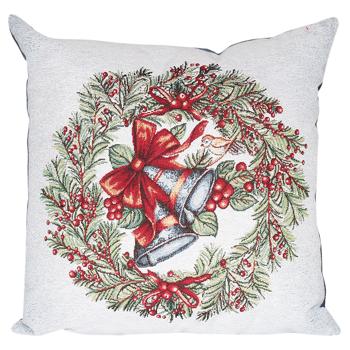 Подушка гобеленова Прованс Carousel Дзвіночки - купити, ціни на МегаМаркет - фото 1