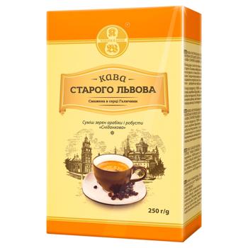 Кофе молотый Кофе Старого Львова На завтрак 250г - купить, цены на Торба - фото 1