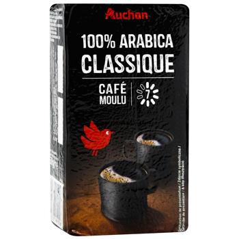 Кава Auchan Arabica Classico мелена 250г - купити, ціни на Auchan - фото 3