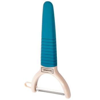 Lessner Sky Blue Plastic Handle Vegetable Peeler 14cm