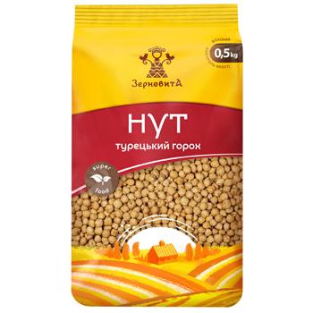 Нут Зерновита Турецький горох 500г - купити, ціни на КОСМОС - фото 1