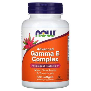 Витамин Е Now Foods Gamma E Complex 120 гелевых капсул - купить, цены на Biotus - фото 1
