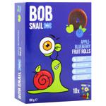 Цукерки Bob Snail Натуральні яблучно-чорничні 100г