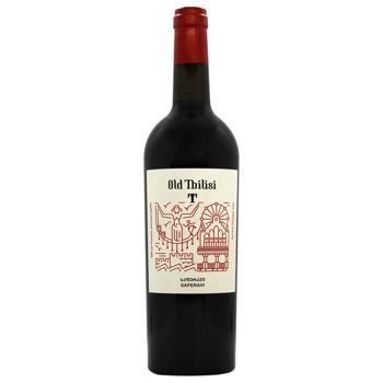 Old Tbilisi Saperavi Red Dry Wine 12.5% 0.75l - buy, prices for NOVUS - photo 1