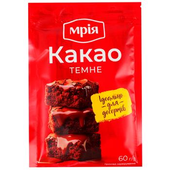 Какао-порошок Мрія 22% 60г