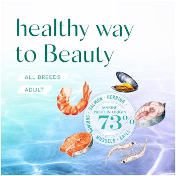 Optimeal Beauty Fitness Dry Food with Seafood for Adult Dogs of All Breeds 10kg - buy, prices for - photo 9