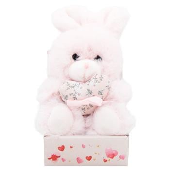 Teddy Bear Rabbit Toy with Heart 13cm C6308 - buy, prices for - photo 2