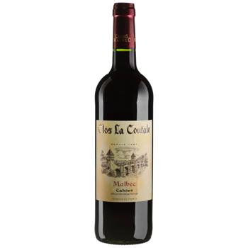 Clos La Coutale Cahors Red Dry Wine 13.5% 0.75l - buy, prices for Epicentr FOOD - photo 1