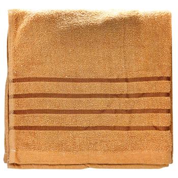 Полотенце однотонное 70х140см - купить, цены на Чудо Маркет - фото 1