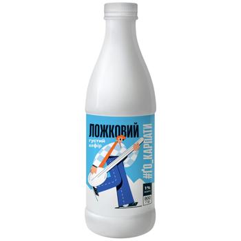 Кефир ГоКарпаты ложечный 1% 800г - купить, цены на Biotus - фото 1
