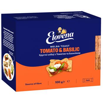 Nordic Crispbread with Tomatoes and Basil 100g - buy, prices for Auchan - photo 1