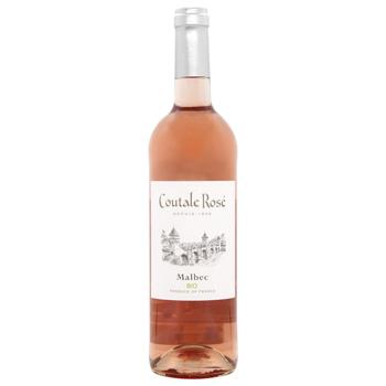 Coutale Rose Malbec Dry Pink Wine 12.5% ​​0.75l