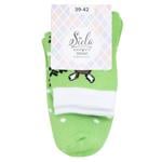 Siela Rabbit Middle Terry Women's Socks s.39-42 Light Green