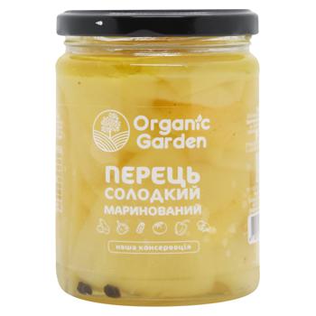 Organic Garden Pickled Sweet Pepper 500g - buy, prices for WINETIME - photo 1