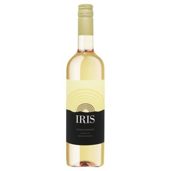 Вино Iris Chardonnay біле сухе 13,5% 0,75л - купити, ціни на NOVUS - фото 1