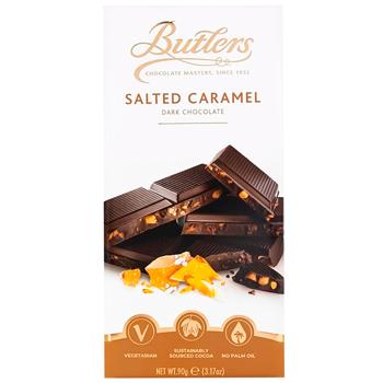 Butlers Dark Chocolate with Salted Caramel 90g