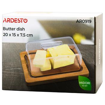Ardesto Midori Bamboo Butter Dish 20*15*7.5cm - buy, prices for - photo 6