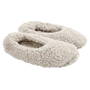 Капці домашні чешки жіночі хмаринки (м'які) beige р.38-39 Twins, пара - buy, prices for Ideal - photo 2