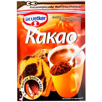 Какао-порошок Dr.Oetker 50г - купить, цены на МегаМаркет - фото 1