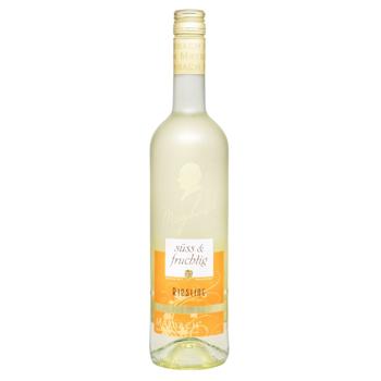 Maybach Riesling Suss&Fruchtig White Semisweet Wine 8.5% 0.75l - buy, prices for NOVUS - photo 1