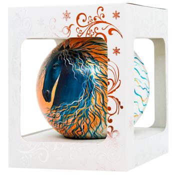 Куля ялинкова Різдвяні Історії Символ 2026 Переможець 12см - купити, ціни на WINETIME - фото 1