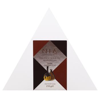 Nia Chocolate Dried Figs in Dark Chocolate with Brandy Flavor 210g - buy, prices for WINETIME - photo 2