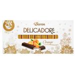 Шоколад молочний Baron з апельсиновою начинкою 200г