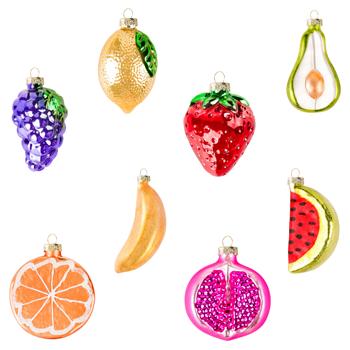 Koopman Fruit Christmas Tree Decoration 5х9cm in Assortment