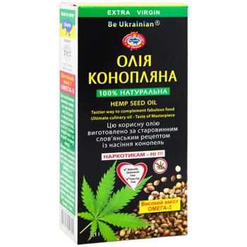 Олія конопляна Golden Kings of Ukraine Extra Virgin 100мл - купити, ціни на Cупермаркет "Харків" - фото 4