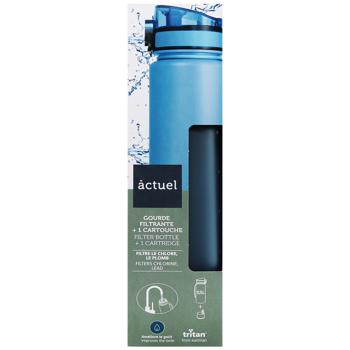 Actuel Water Bottle with Filter - buy, prices for Auchan - photo 3