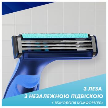 Змінні картриджі Gillette Sensor 3+ 8шт - купити, ціни на - фото 6