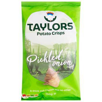 Taylors Potato Chips with Pickled Onion Flavour 150g - buy, prices for WINETIME - photo 1