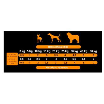 Ласощі для собак Alpha Spirit Sticks з печінкою палички 40г - купити, ціни на MasterZoo - фото 2