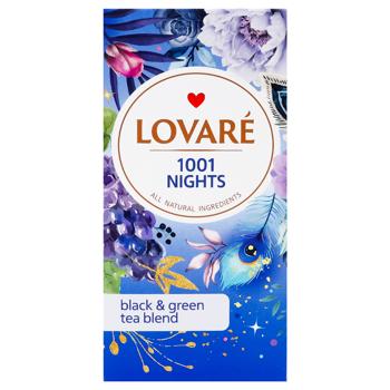 Чай черный и зеленый Lovare 1001 ночь 2г*24шт - купить, цены на Чудо Маркет - фото 2