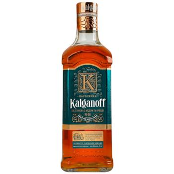 Настойка Kalganoff Калганова с медом и бренди 40% 0,5л - купить, цены на Чудо Маркет - фото 2