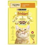 Корм влажный Friskies с курицей для кошек 85г