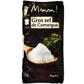 Auchan Mmm! Camargue Sea Salt 1kg - buy, prices for Auchan - photo 1