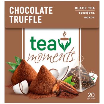 Чай чорний Tea Moments Chocolate Truffle 1,8г*20шт - купити, ціни на Епіцентр FOOD - фото 2