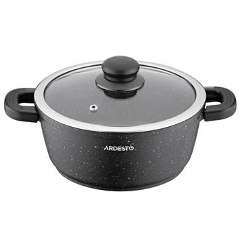 Каструля Ardesto Gemini Anzio з кришкою 20см 2,5л - купити, ціни на Auchan - фото 3